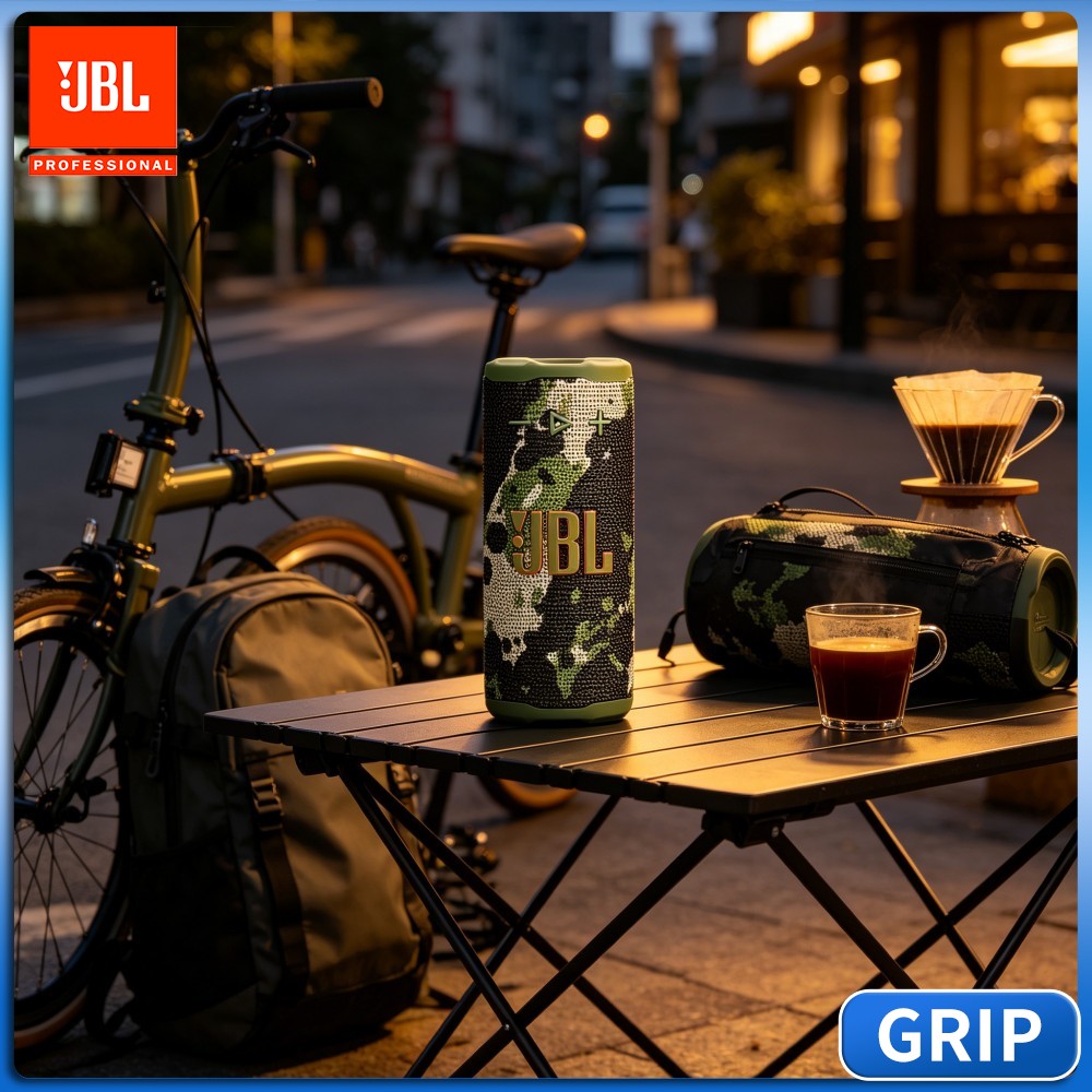 Portable Bluetooth Speaker Waterproof Ipx7 - Cabin Coastal JBL GRIP IPX7 Waterproof