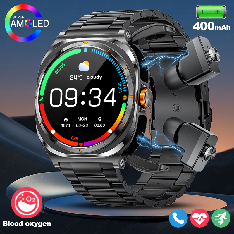LIGE 2025 Watch Wireless Earph - đánh giá và giá Sleep Mask Headphones Bluetooth