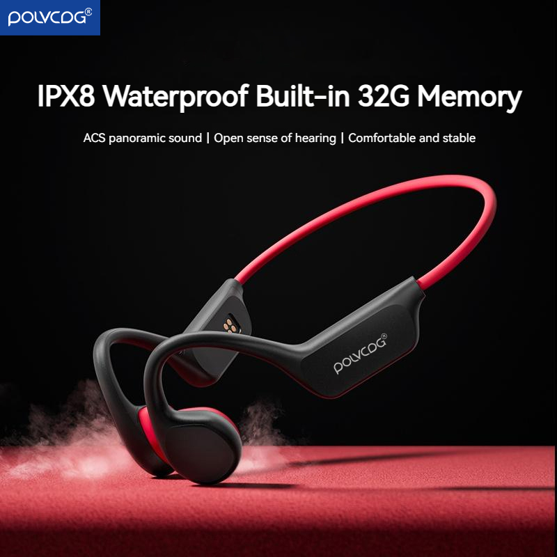 POLVCDG Bone Conduction Headse - đánh giá và giá Bone Conduction Running Headphones