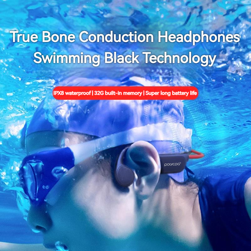 POLVCDG Bone Conduction Headse - đánh giá và giá Bone Conduction Running Headphones