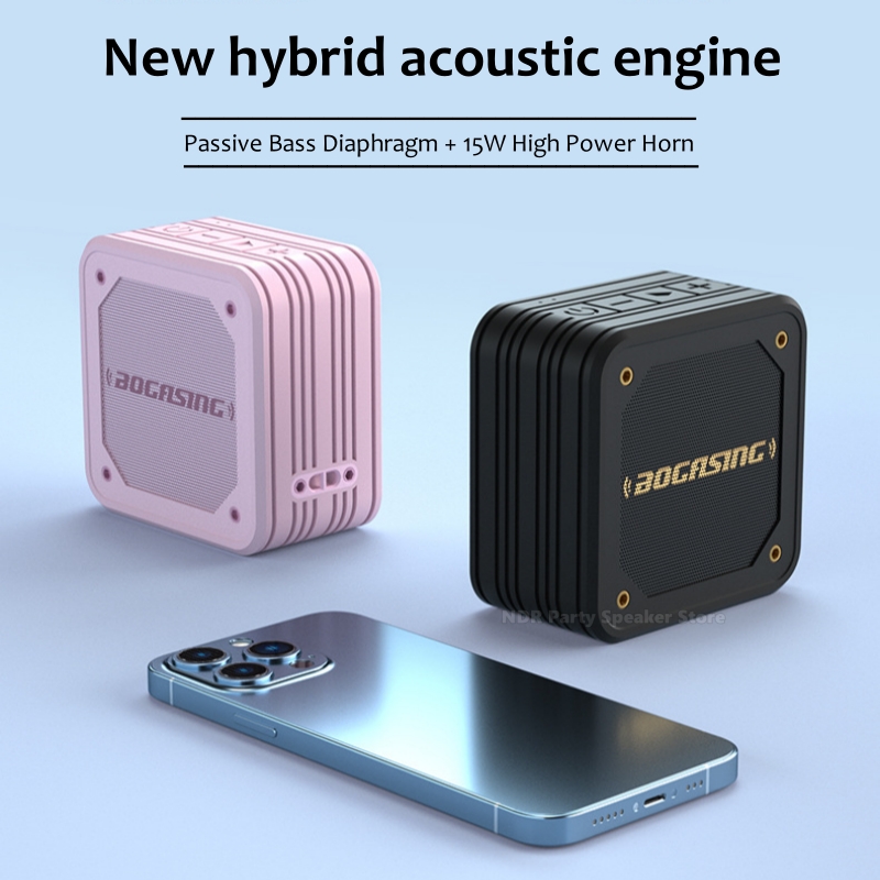 M10 15W Speaker BT 5.0 Portabl - đánh giá và giá Portable Bluetooth Speaker Waterproof Ipx7