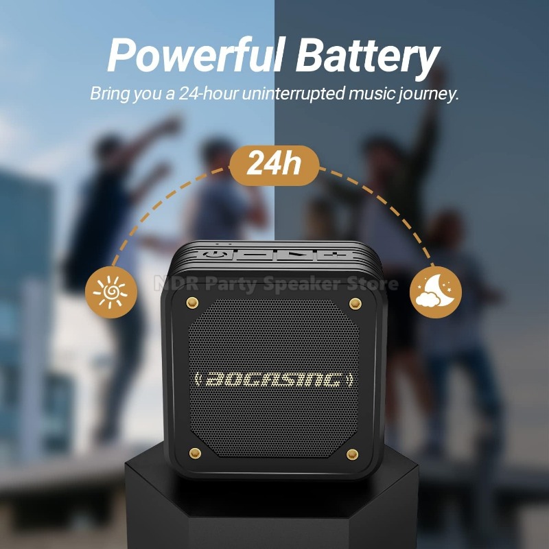 M10 15W Speaker BT 5.0 Portabl - đánh giá và giá Portable Bluetooth Speaker Waterproof Ipx7